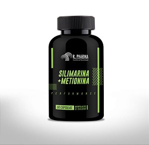 Silimarina + Metionina (Protetor hepático) - 60 cápsulas