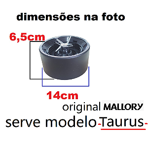 Base Do Copo Liquidificador Taurus Glass Mallory Original