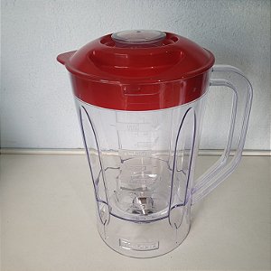 Copo para Liquidificador Britânia Diamante 800 original vermelho