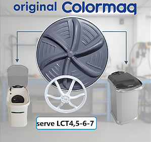 Kit Batedor Completo com Polia para Lavadora Colormaq