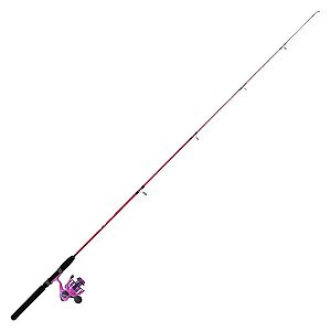 Kit de Pesca Rosa Caninana 3000 com Max Bull 1.65m 2P