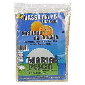 Massa em Pó para Pesca 500g Amarela - Bichinho da Laranja