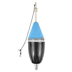 Boia Cevadeira Barão Gigante sem Rolha Preto/Azul - 65g