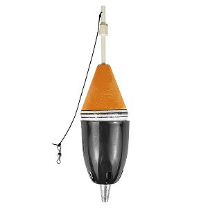 Boia Cevadeira Barão Gigante sem Rolha Preto/Laranja - 65g