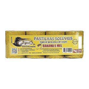 Isca Pastilha Carpa Biguá Banana e Mel - 4pçs