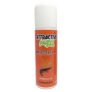 Spray Atrativo Monster3X Attractive Smell Camarão 65ml