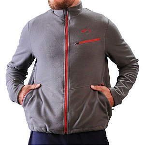 Jaqueta Sol Fleece Softness Masculina Cinza