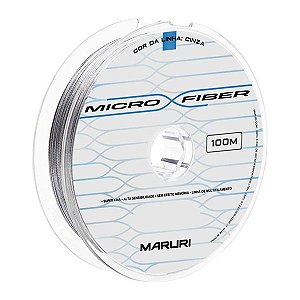 Linha Maruri Micro Fiber Cinza 100m - 0.24mm