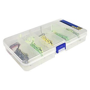 Isca Super Frog 5pçs com Estojo