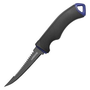 Faca Fileteira Marine Teflon com Serra 4" 10cm