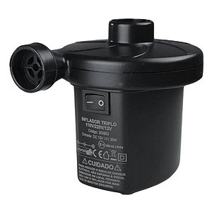 Inflador Elétrico NTK Triplo 110/120/12V