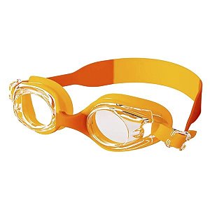 Óculos de Natação Infantil Coral - Amarelo/Laranja