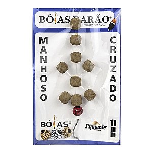 Chicote Manhosinho Barão Cruzado 11mm - Ração Audi Vermelha