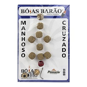 Chicote Manhosinho Barão Cruzado 11mm - Empanado Claro