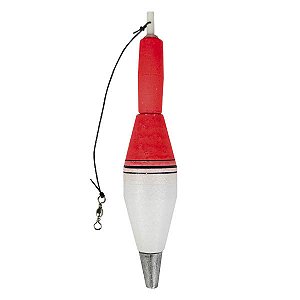 Boia de Arremesso Torpedo Barão 03 Vermelho - 45g