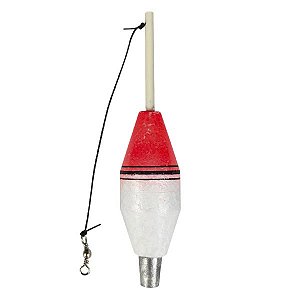 Boia de Arremesso Torpedo Barão 01 Vermelho - 30g