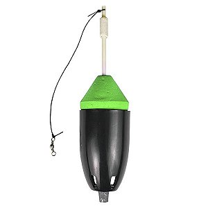 Boia Cevadeira Barão Big Tamba sem Rolha Preto/Verde - 60g