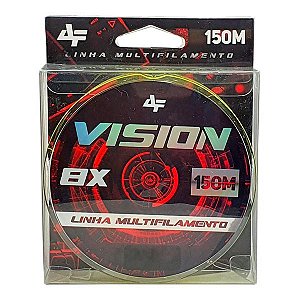 Linha Albatroz Vision 8X 150m Amarela - 40lb 0.28mm