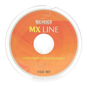 Linha MX Line 100m Vermelha - 0.30mm