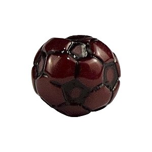 Miçanga Barão Bola de Futebol Original Vermelho - 10pç