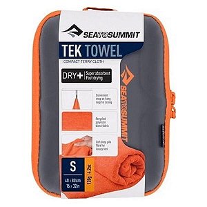 Toalha Tek Towel Sea to Summit S - Laranja