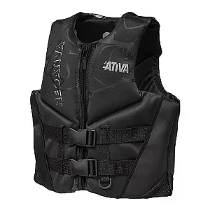 Colete Náutico Homologado Ativa Neoprene Prata - P