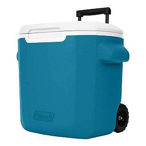 Caixa Térmica Coleman com Rodas Chiller 28QT - Azul