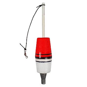 Boia de Arremesso Torpedo Barão 12 Vermelho - 20g