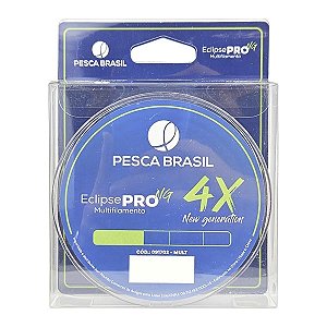 Linha Pesca Brasil Eclipse Pro 4X Verde 150m - 0.26mm