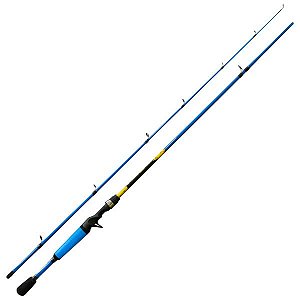 Vara Albatroz Topaz C562 6-12lb 1.68m 2p Azul Carretilha