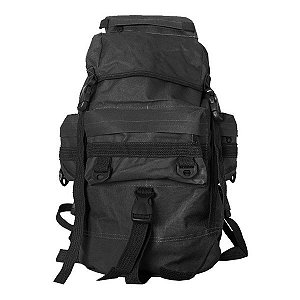 Mochila Militar Mini PQD Nylon 30L - Preto