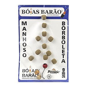Chicote Manhosinho Barão Borboleta 9mm - Ração Bola Vermelha