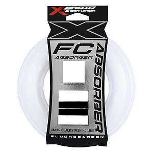 Linha Fluorocarbon X-Braid FC Absorber 60m - 0.51mm