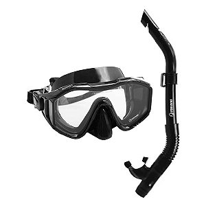 Kit de Mergulho Fundive Sunset Preto/Black