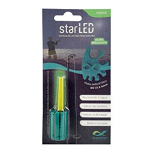 Sinalizador de Ponta de Varas Star Led - Verde