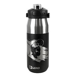 Garrafa Térmica NTK Isomax 750ml Legendários - Preto