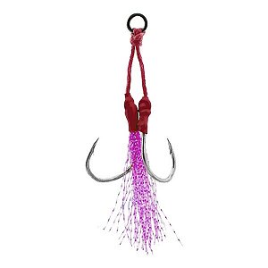 Anzol Suporte Hook Penacho Rosa