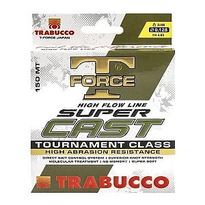 Linha Trabucco T-Force Super Cast 150m Verde - 0.25mm
