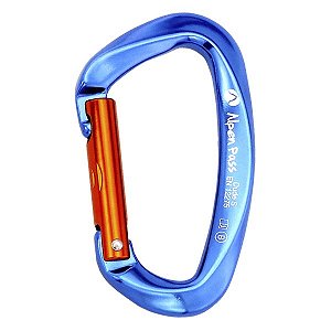 Mosquetão Alpen Pass Dude S 25Kn Reto - Azul