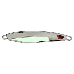 Isca Jig Cromer Ubatuba 40g - Prata/Glow