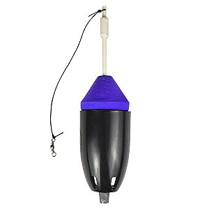 Boia Cevadeira Barão Big Tamba sem Rolha Preto/Roxo - 60g