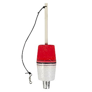 Boia de Arremesso Torpedo Barão 13 Vermelho - 30g
