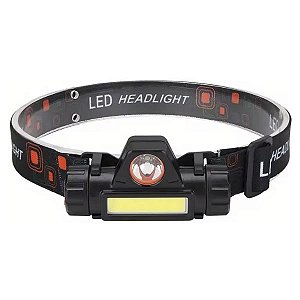 Lanterna de Cabeça Recarregável Led HZ03