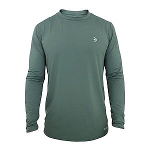 Camiseta Fishing co. ML Masculina Verde