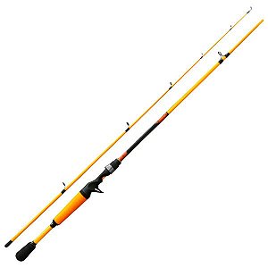 Vara Albatroz Topaz C562 6-12lb 1.68m 2p Laranja Carretilha