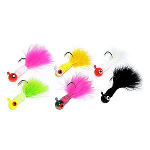 Kit de Iscas Maruri Xuxinha Jig 3.5g 06pçs - Multicolor