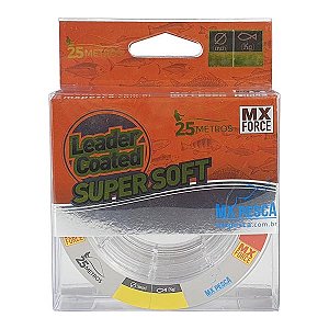 Linha Leader Coated MX Super Soft 25m - 0.37mm