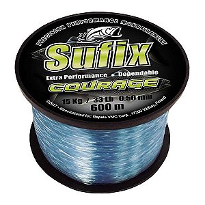 Linha Sufix Courage 600m Azul - 0.50mm