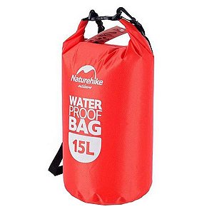 Saco Estanque Naturehike 15L - Vermelho