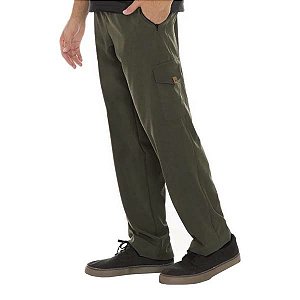 Calça Cargo Oro Masculina Verde Militar